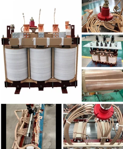 Internal core and copper winding Internal core and copper winding