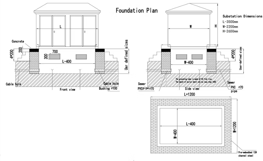 6KV Box Type Transformer Substation 6KV Box Type Transformer Substation
