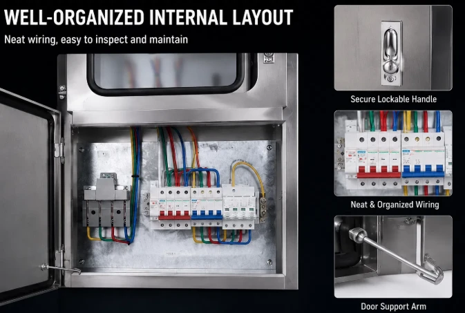 BWX Solar Grid-Tied Connection Cabinet BWX Solar Grid-Tied Connection Cabinet